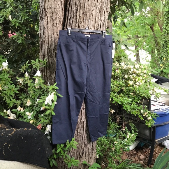 Lee Pants & Jumpsuits Nwt Lee At The Waist Plain Flat Front Relaxed